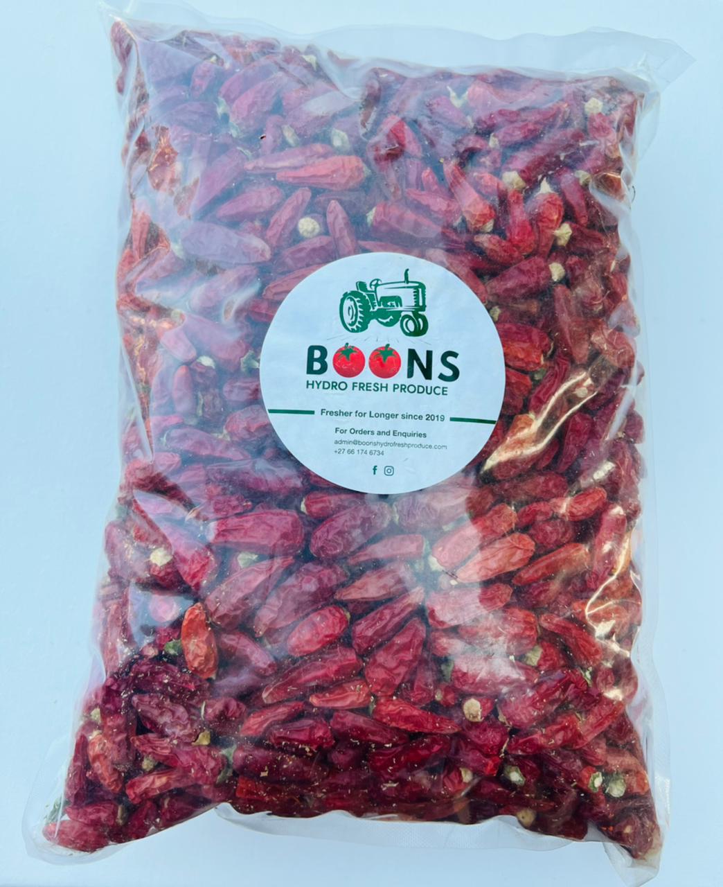 Dried Red Chillies